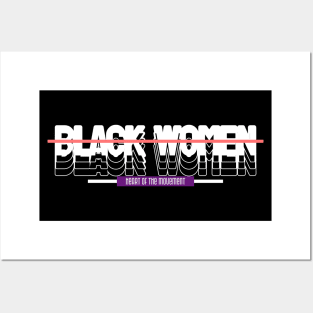 Black Women Rights Equality Activism Activist Protest End Racism Posters and Art